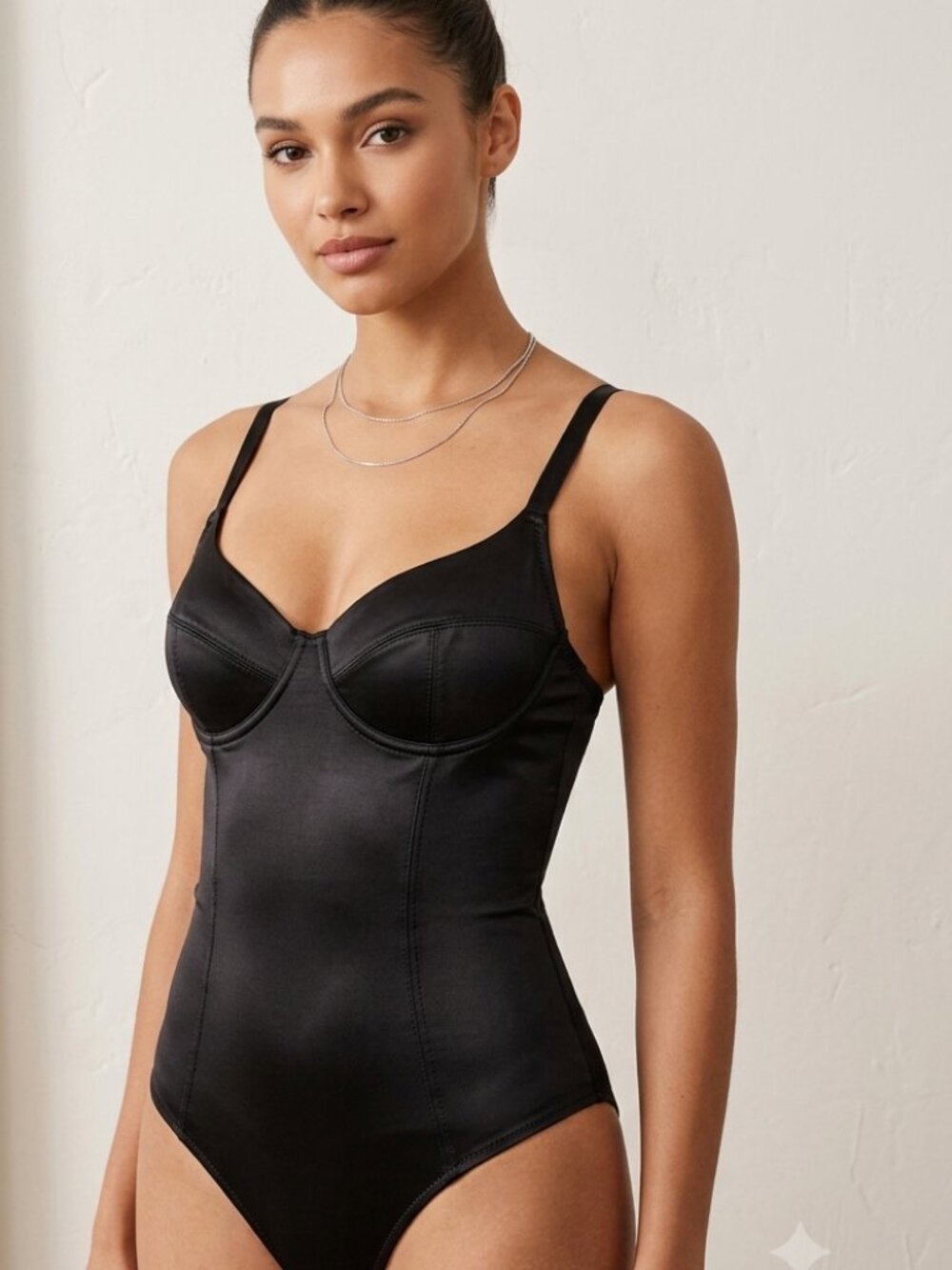 black bodysuit